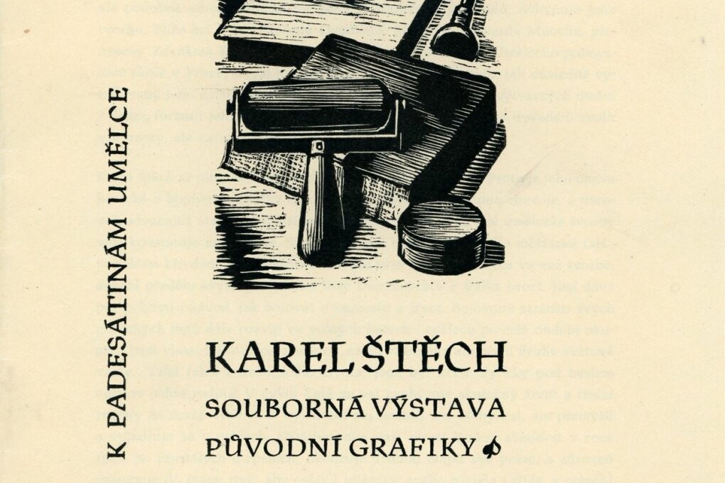 Karel Štech, souborná výstava původní grafiky